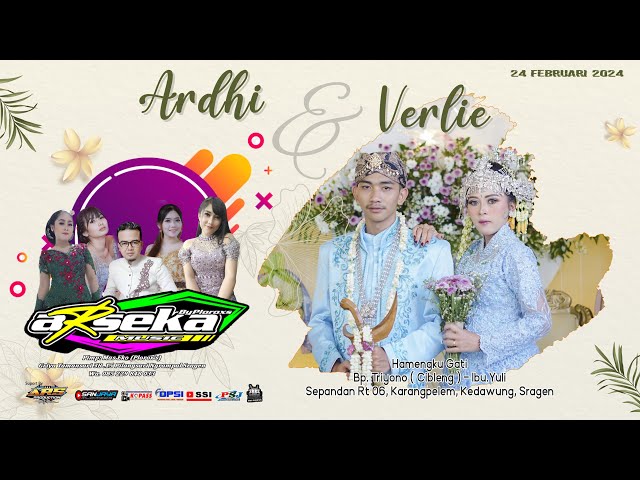 Live ARSEKA MUSIC || ARS jilid 4 || Ngunduh Mantu ARDHI u0026 VERLIE - Sepandan - 23/02/ 2024 class=