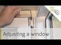 Window hinge adjustment - Howto adjust a casement window