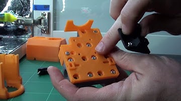 How to build E3D-V6 Hotend Carriage Covered Anet A8 Prusa i3