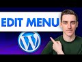 How to Edit WordPress Menu with Elementor (Add Pages & Submenus)