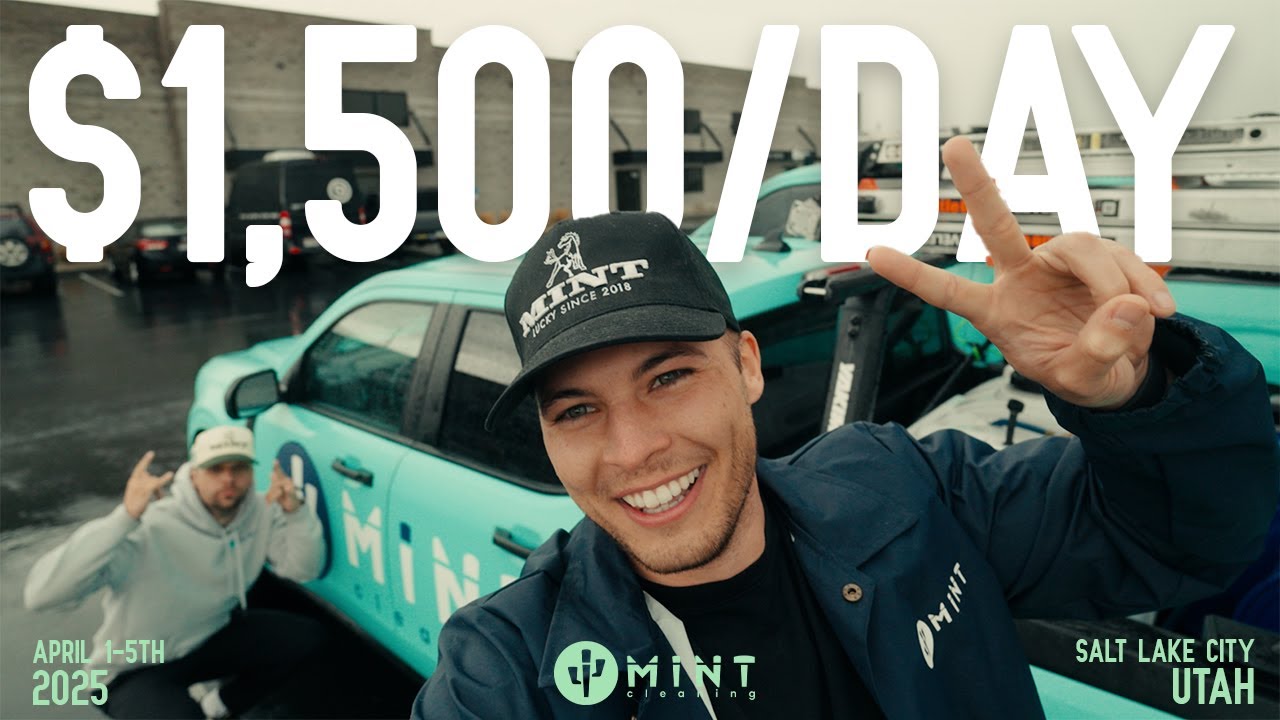 How our Window Cleaning Technicians Generate $1,500+ a Day