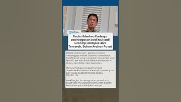Respons Menkeu Purbaya soal Gagasan Dedi Mulyadi Iuran Rp 1.000 per Hari: Terserah Pemda & Warganya