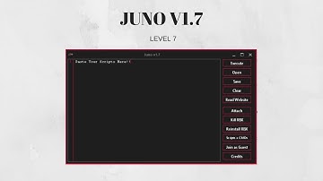 JUNO V1.7(FULL LUA SCRIPT EXECUTOR)(LEVEL 6/7)(PATCHED ROBLOX EXPLOIT)(12 JULY 2018)