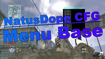 MENU BASE [CFG/PATCH] MW2 1.14 ALL BLES/BLUS NO JAILBREAK NEEDED