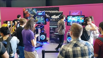 StepManiaX Booth at Gamescom 2019 (Cologne, Germany)