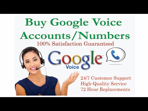 How to buy google voice number accounts  to accbay.com