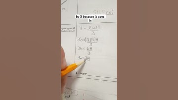 Volume a rectangular pyramid