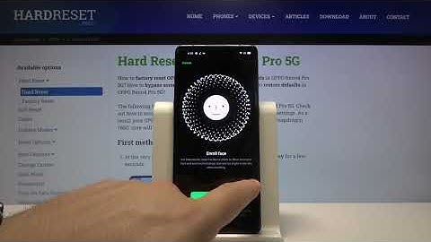 How to Manage Set Up Face Unlock on OPPO Reno4 Pro - Face ID Protection