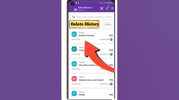 How to delete phonepe transaction history and|phonepe history delete |phonepe payment history delete
