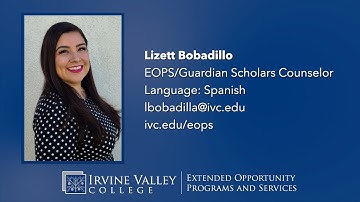 IVC EOPS Counselor - Lizett Bobadillo