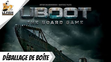 U-BOOT The Board Game - French - Unboxing