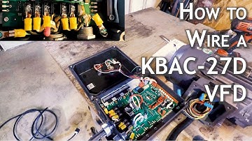 Complete Wiring of a KBAC-27D VFD