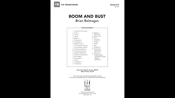 Boom and Bust - Brian Balmages