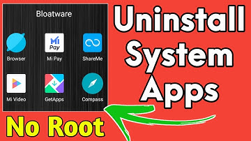 How To Uninstall System Apps In Redmi Without Root | Uninstall Bloatware From Xiaomi Phones