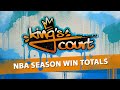 NBA Season Win Totals Over Under  NBA Betting - YouTube