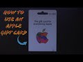 How To Use An Apple Gift Card For iPhone or iPad