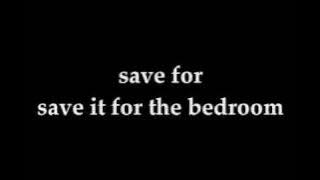 You Me At 6: Save it for the bedroom lyrics