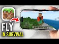 How To Fly In Survival In Minecraft Mobile PE - Step By Step