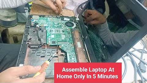 How To Assemble Laptop Hp Pavilion G4 || How To Assemble Laptop At Home || Laptop Pack कैसे करे ||