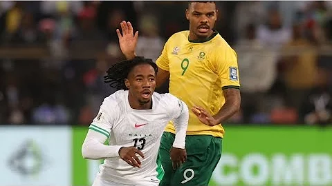 Football Or Netball?😲 Bafana Bafana South Africa 🆚️ Nigeria (1-1),CAF World Cup Qualfication 2026