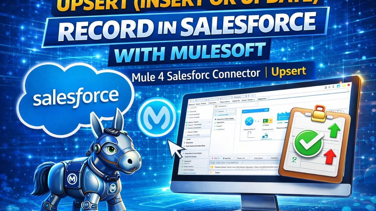 Upsert (Insert Or Update) Record in Salesforce With Mulesoft | Mule 4 ...