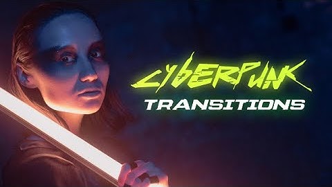 Cyberpunk Transitions After Effects Presets