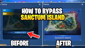HOW TO USE SANCTUM ISLAND MAP ON ORIGINAL SERVER? BYPASS COUNTDOWN LATEST BUG 2022! | MLBB - ZELUXA
