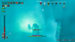 Valheim Deep North - Storm Lord fight (Therzie mods)
