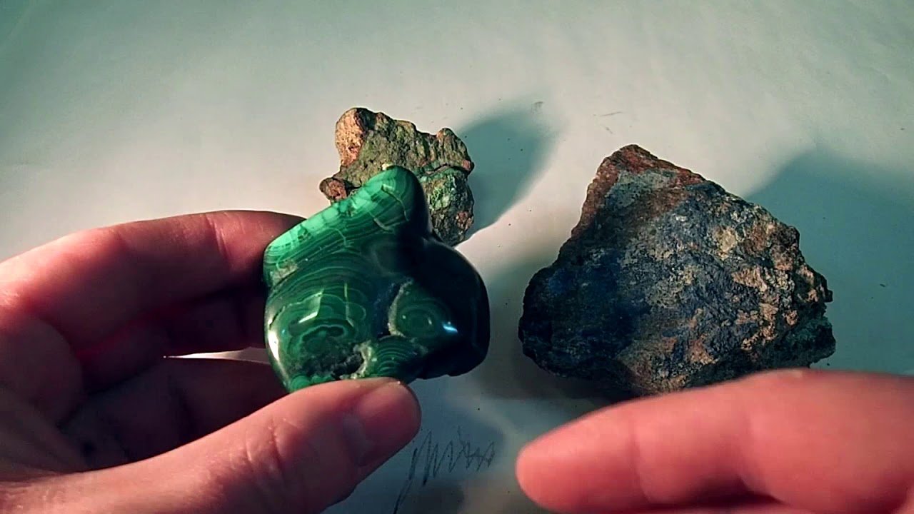 Определяем минералы (24 минерала)