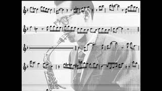 Paul Desmond - Glad to be Unhappy -Transcription Solo (Eb) Alto Sax
