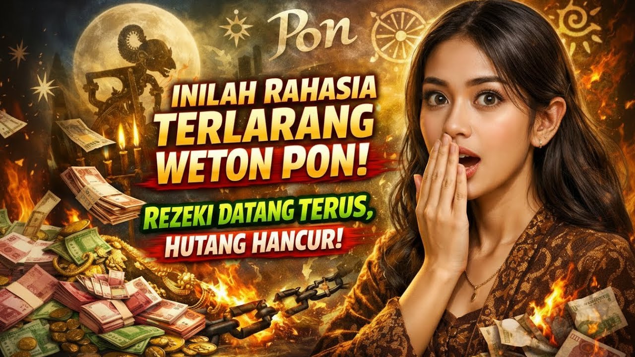 INILAH RAHASIA TERLARANG WETON PON! REZEKI DATANG TERUS, HUTANG HANCUR!