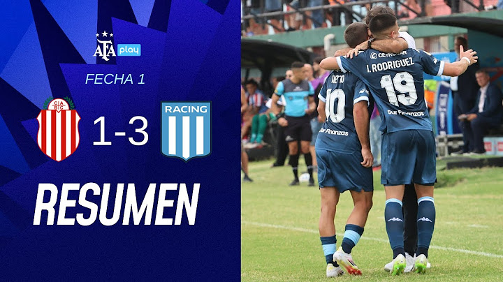 Barracas Central 1 vs. 3 Racing | #TorneoApertura2025 | Resumen | Fecha 1