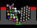 24 Sprunki vs 24 Goo Goo Gaga Penguins | Who Will Win?