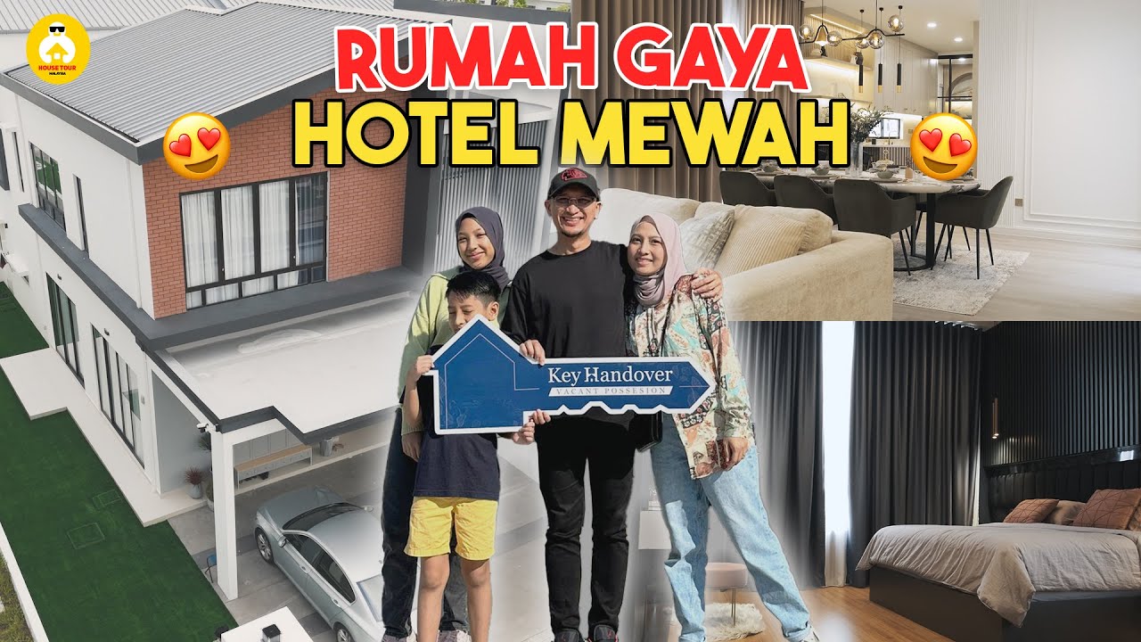 HOUSE TOUR EP 85 : RUMAH ALA HOTEL MEWAH, LUAR DALAM CANTIK SIS!