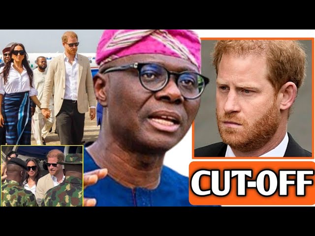 CUT OFF! Governor Of Lagos Sends Harry Furious As He Restricts Meghan From Military Meeting With Him class=