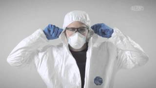Donning And Doffing The Dupont Tyvek Classic Xpert Disposable Coverall