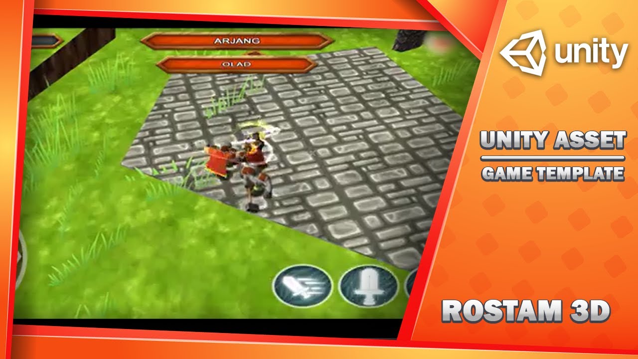 Rostam 3D - Game Template, video preview 4