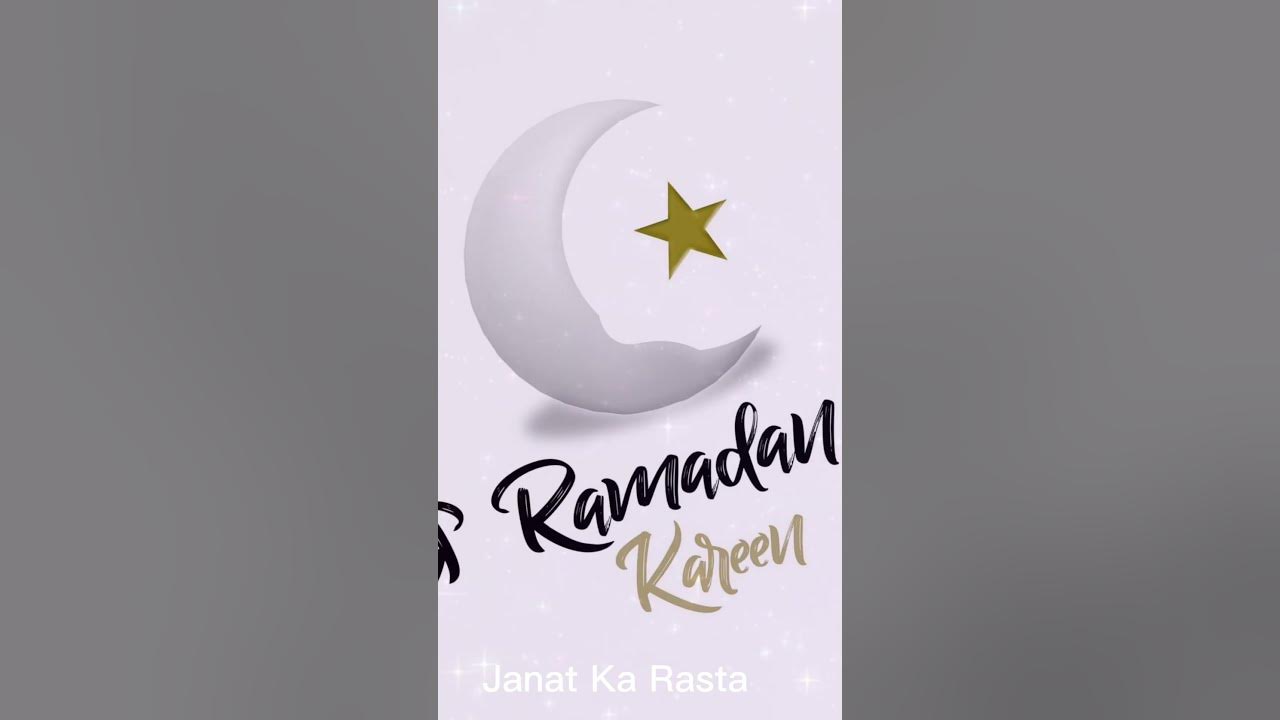 Ramzan Ka Chand Mubarak Status | Ramzan Mubarak Status | Ramzan ...