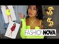 I SPENT 350$ ON PARTY DRESSES | FASHION NOVA TRY ON HAUL (I was hype 😂)