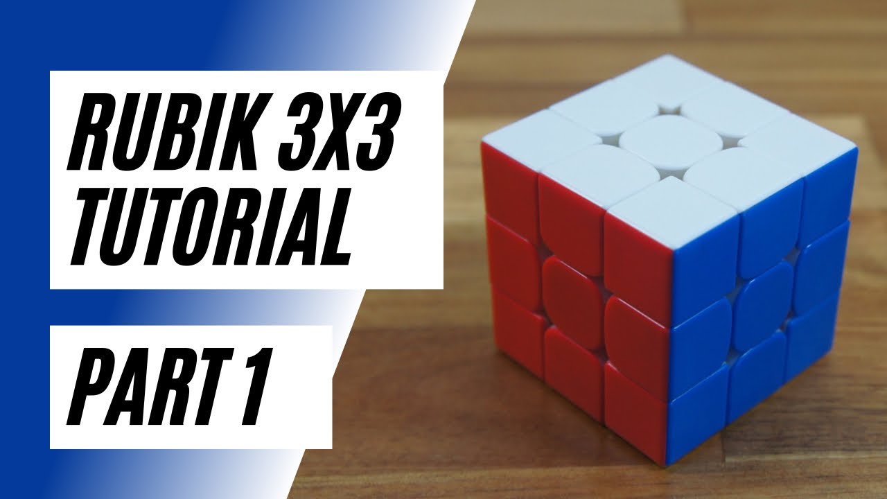 game 1 người chơi Hướng dẫn giải rubik 3x3 cơ bản (tầng 1)
