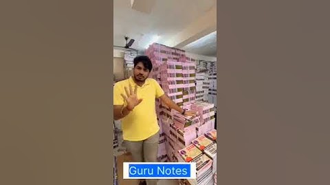 Guru Notes Review By : Subhash Charan Sir | GK Guru Notes All Subjects | History|Geography|Culture