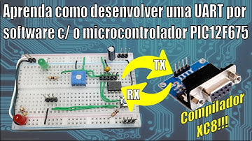 Aprenda como desenvolver uma UART por software para o microcontrolador PIC12F675