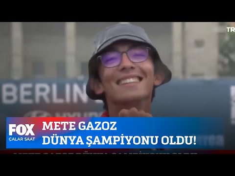 Mete Gazoz dünya