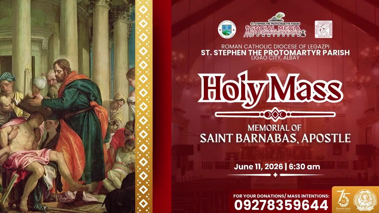 Holy Mass | Memorial of Saint Barnabas, apostle