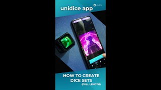 How to CREATE YOUR OWN CUSTOM DICE with the unidice app (long version) screenshot 4