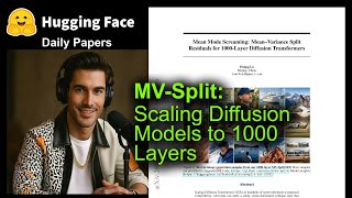 Famous MV-Split: Scaling Diffusion Models to 1000 Layers Wealth