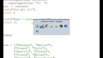 COMP1 - Robustness #3 - forcing input case