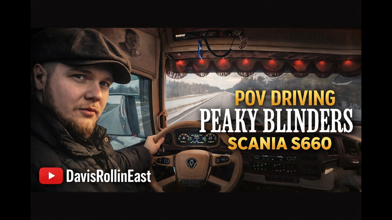 POV | Driving Scania S660 V8 | Peaky Blinders | 4k 60fps