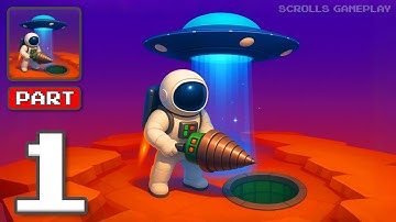 Asteroid Miner - Gameplay Walkthrough Part 1 - Mine The Cosmos (iOS, Android)