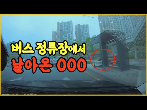 버스 <strong>정류장에</strong> 있던 사람이 차량을 향해 소주병을 던졌습니다. 살인미수 아닌가요?